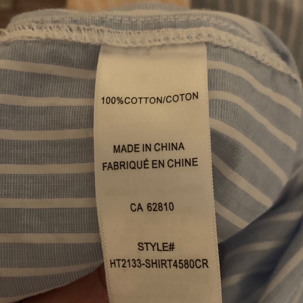 Multicolor Striped Women’s shirt, size L. - Picture 6 of 6